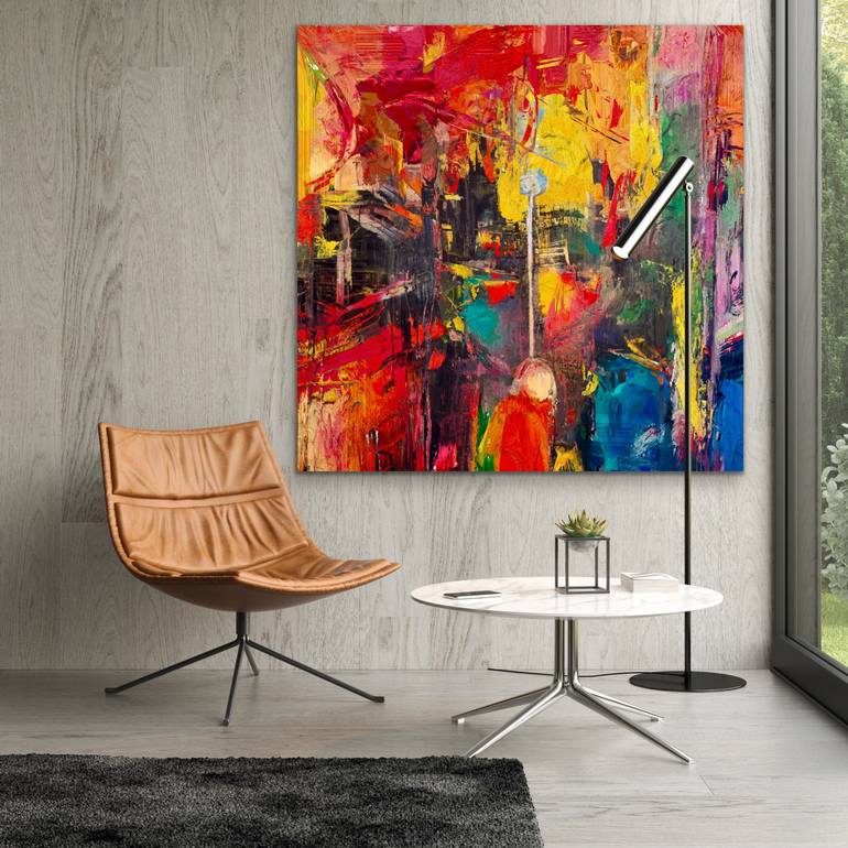 Original Abstract Expressionism Abstract Digital by House Of Sa