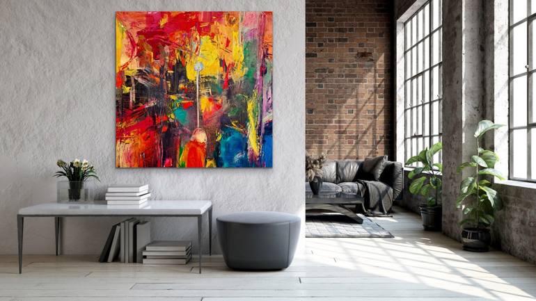 Original Abstract Expressionism Abstract Digital by House Of Sa