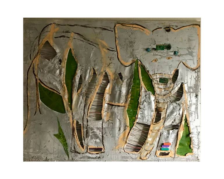 Original Abstract Animal Paintings by Lily Kotila