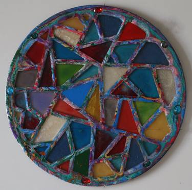 Original Abstract Expressionism Abstract Sculpture by Mks The Artist 