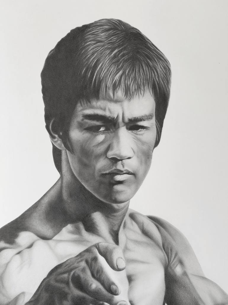 Original Black & White Body Drawing by Dawid Dragan