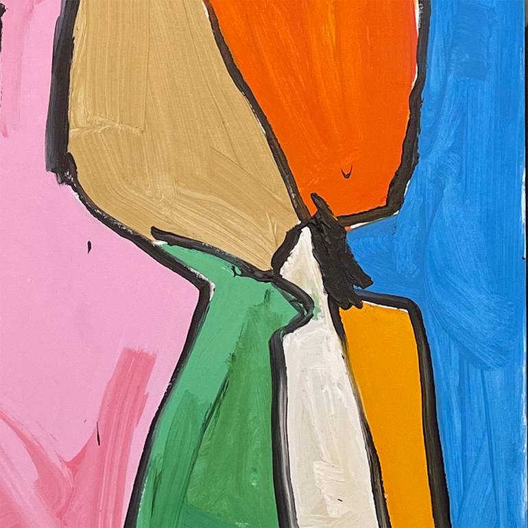 Original Abstract Expressionism Abstract Painting by Yuri Lysenko
