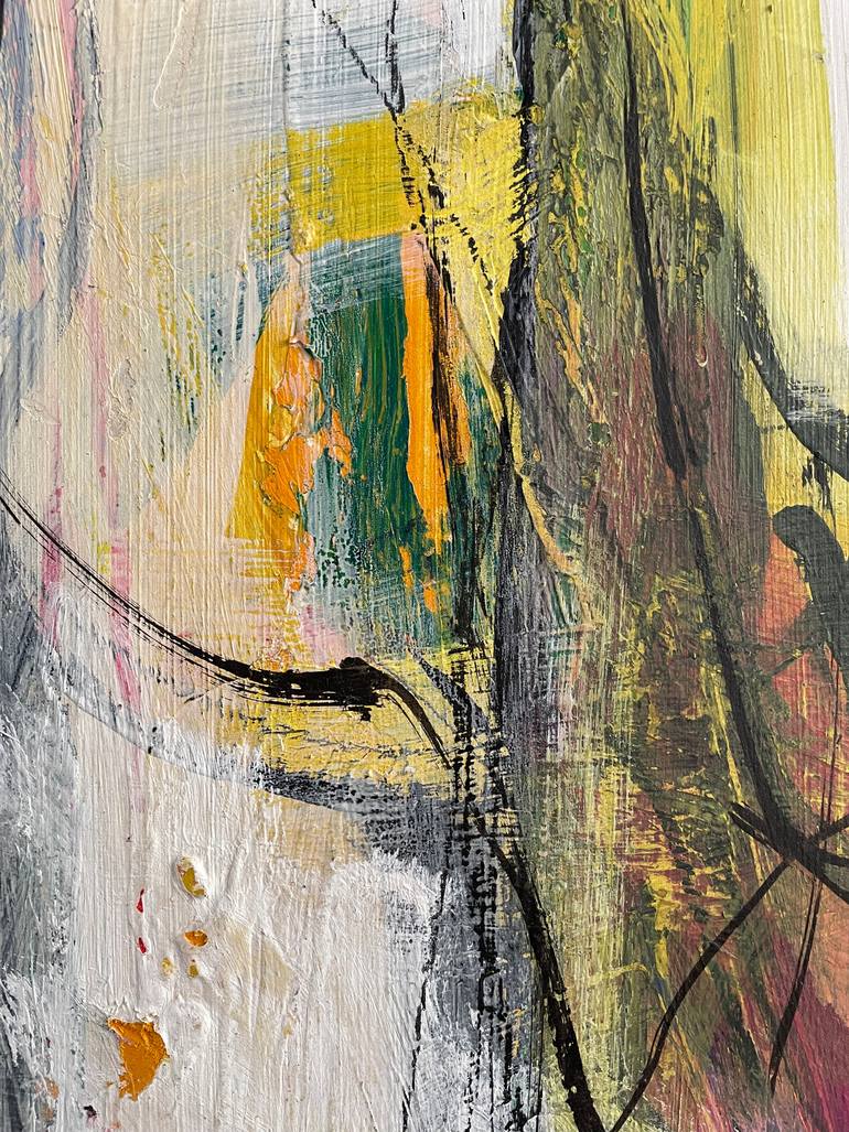 Original Abstract Expressionism Abstract Painting by Yuri Lysenko