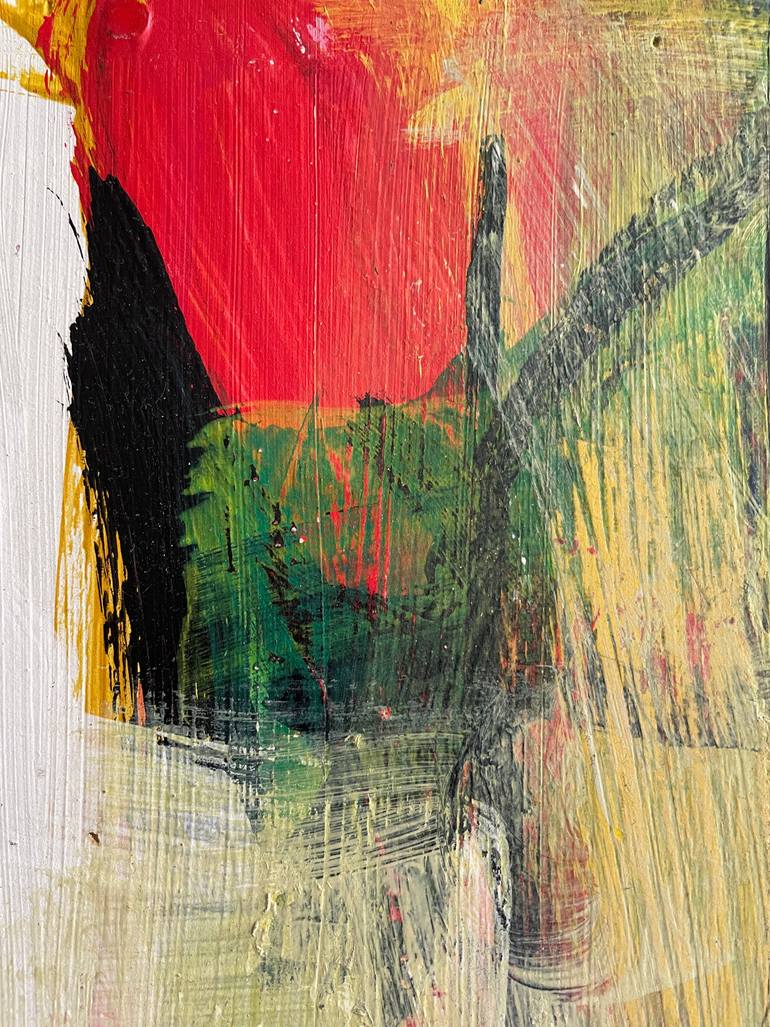 Original Abstract Expressionism Abstract Painting by Yuri Lysenko