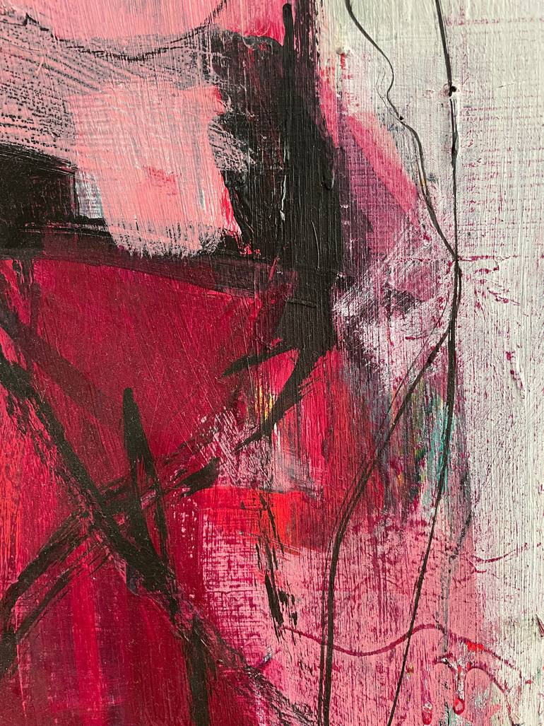 Original Abstract Expressionism Abstract Painting by Yuri Lysenko