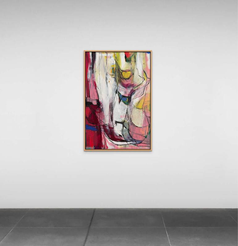 Original Abstract Expressionism Abstract Painting by Yuri Lysenko