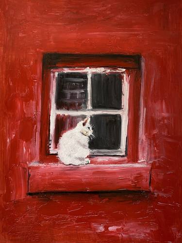 Original Art Deco Animal Paintings by Çağıl Sıla Soyer