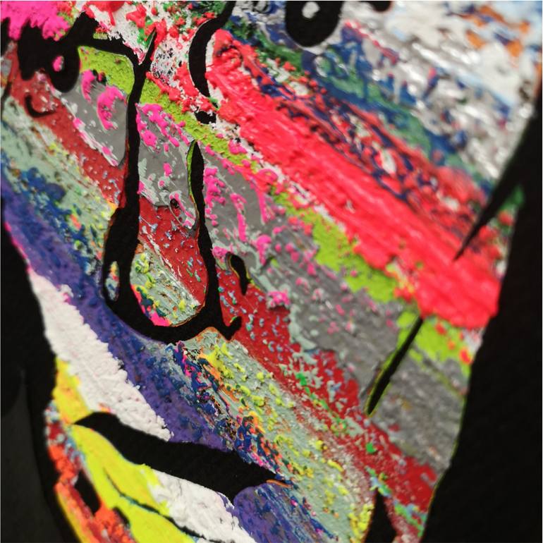 Original Contemporary Pop Culture/Celebrity Painting by Matteo Calconi