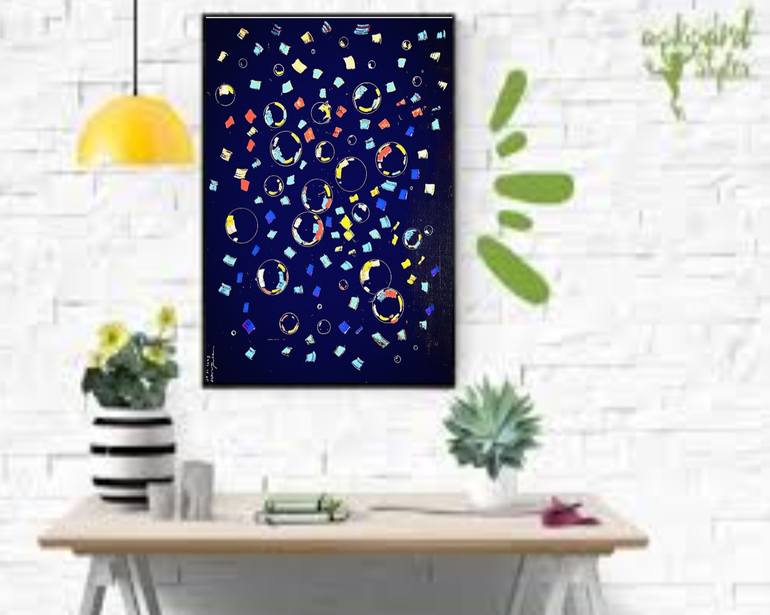 Original Art Deco Abstract Mixed Media by Jaden Park