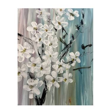 Original Fine Art Floral Paintings by Jaden Park