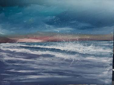 Original Fauvism Seascape Painting by Jaden Park