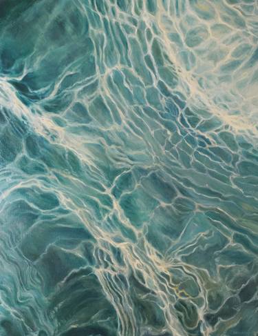 Original Documentary Water Paintings by Anne-Marije Middag