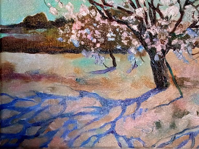 Original Expressionism Floral Painting by Daria Riabinina