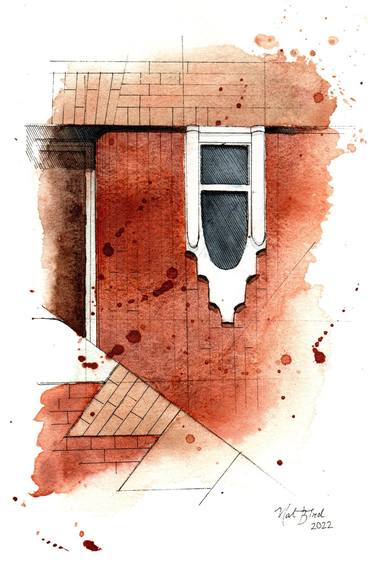 Print of Illustration Architecture Paintings by Natalie Burke