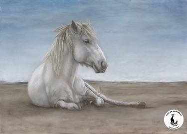 Original Fine Art Animal Painting by Catherina Cudlipp