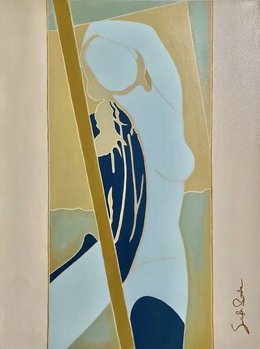 Print of Nude Paintings by Samfa Barbe