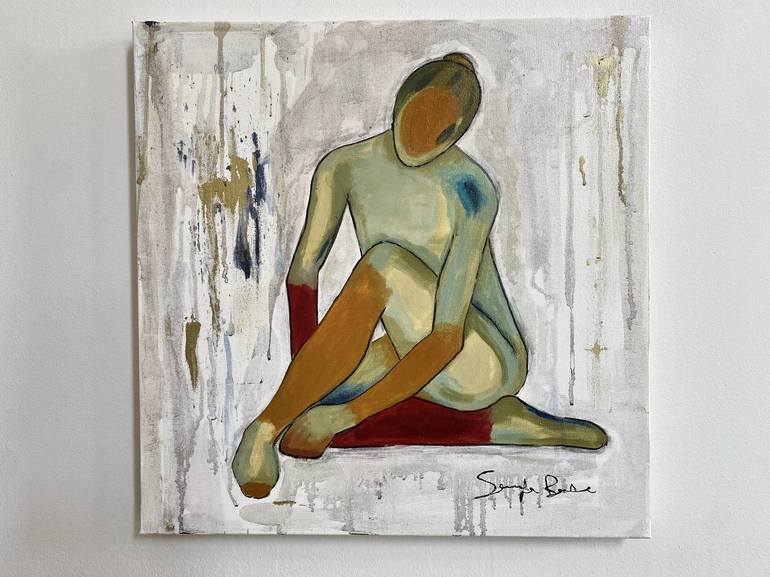 Original Abstract Body Painting by Samfa Barbe