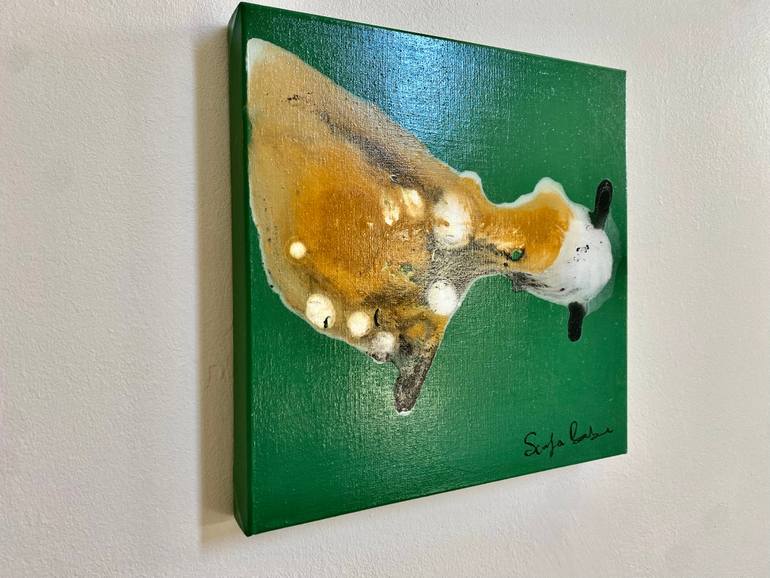 Original Abstract Painting by Samfa Barbe