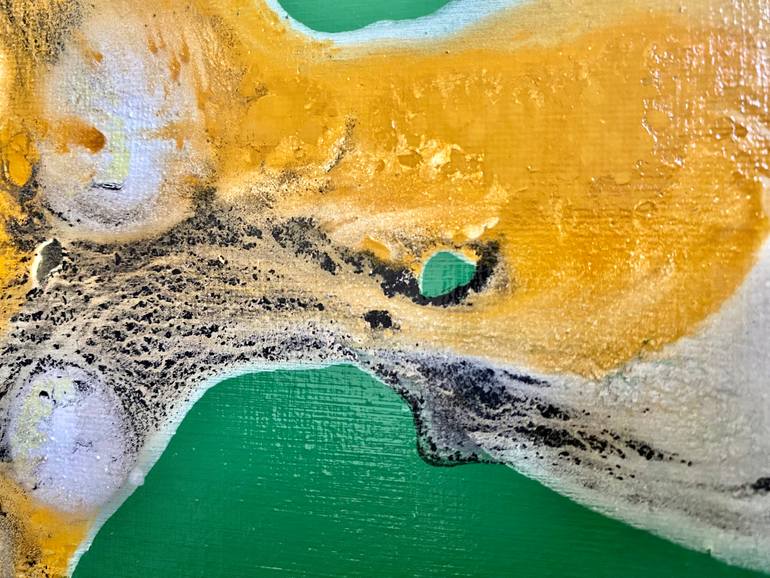 Original Abstract Painting by Samfa Barbe