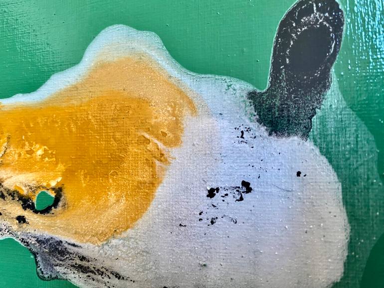 Original Abstract Painting by Samfa Barbe