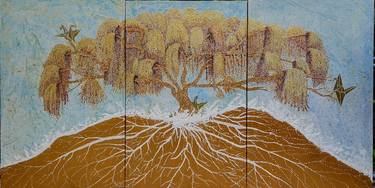 Original Conceptual Botanic Paintings by Shubhra Jain