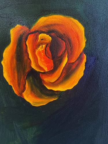 Original Expressionism Floral Paintings by Kathleen Gorman