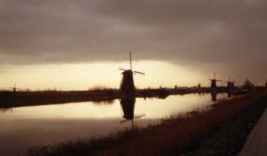 Windmill in Holland thumb