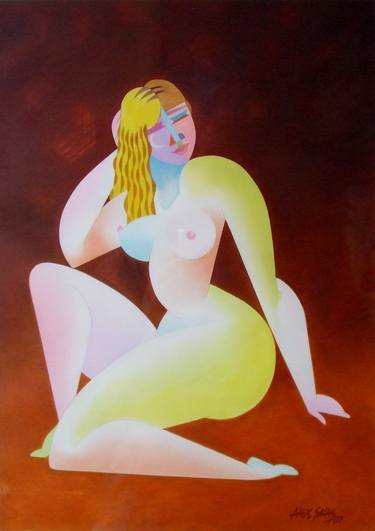 Print of Nude Drawings by Alejandro Juan Salas