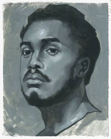Oil portrait of Omar thumb