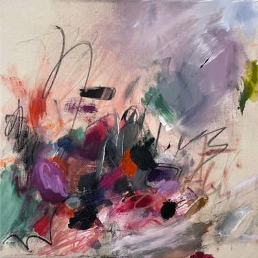 Original Abstract Expressionism Abstract Paintings by Atina Rabou