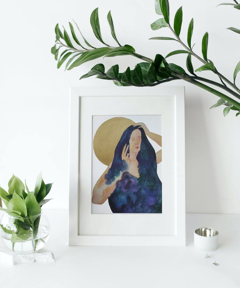 Original Contemporary People Painting by Irina Petrova