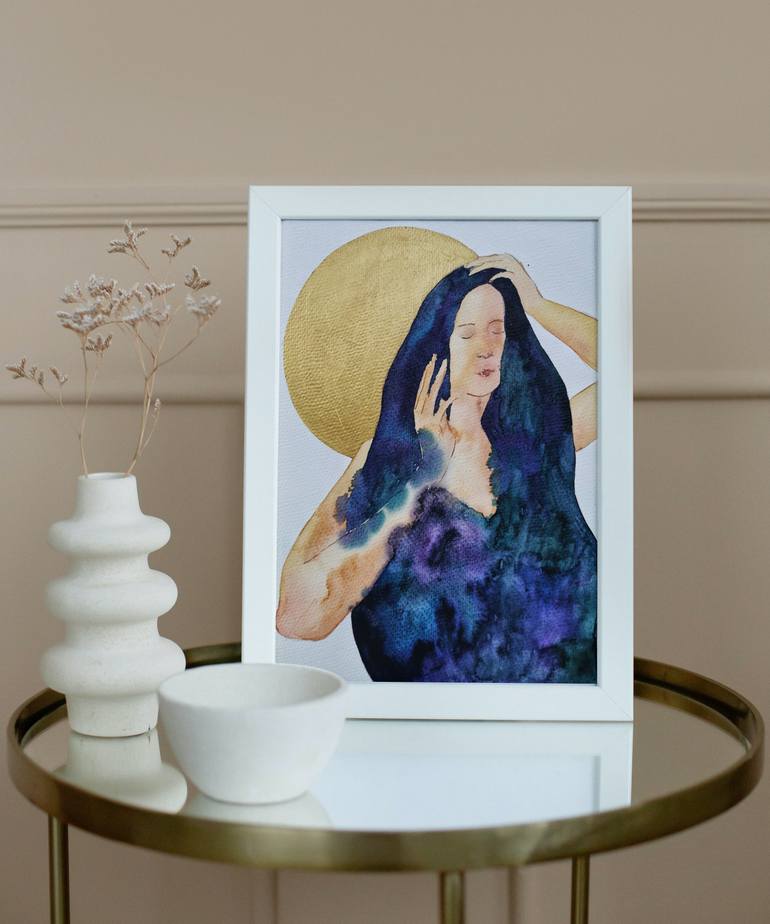 Original Contemporary People Painting by Irina Petrova