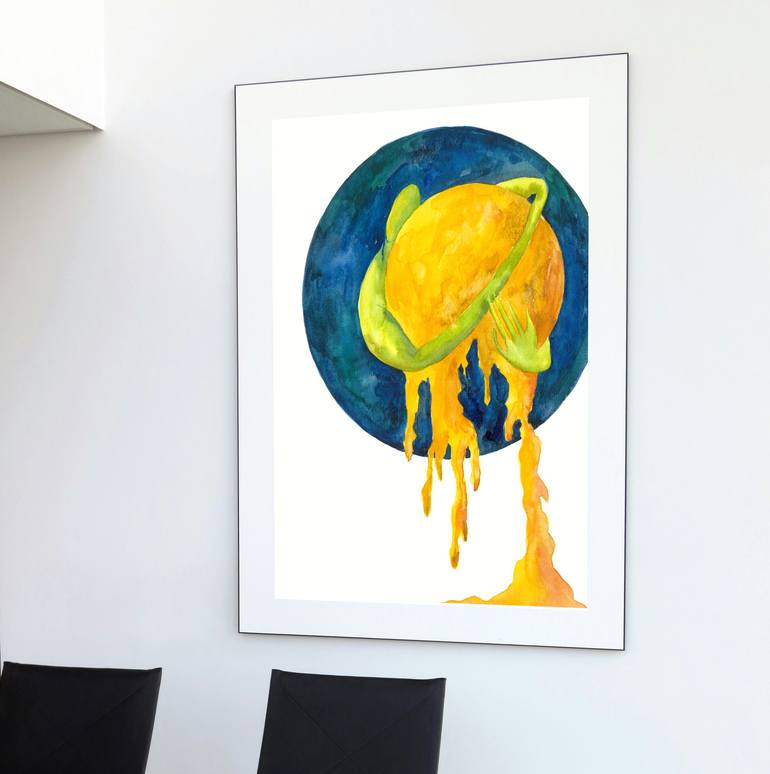 Original Abstract Love Painting by Irina Petrova