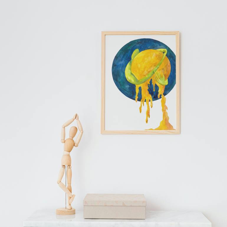Original Abstract Love Painting by Irina Petrova