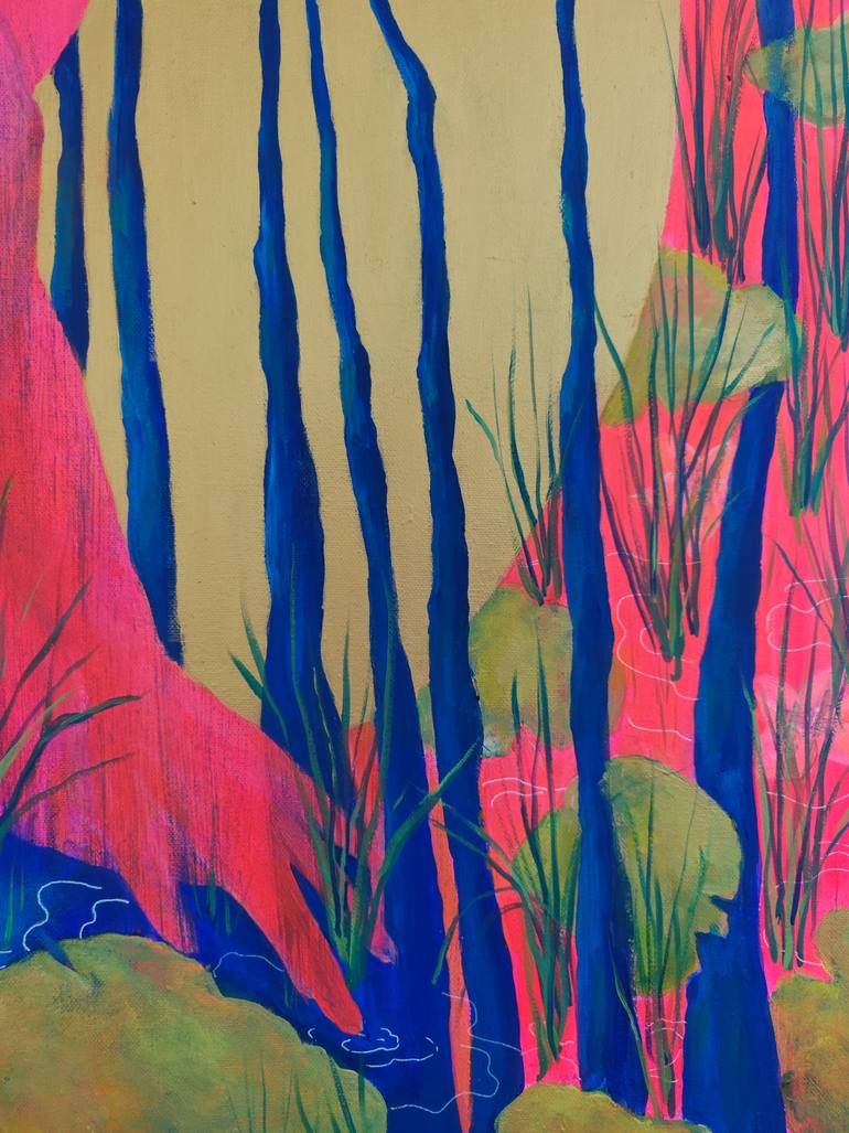 Original Fauvism Floral Painting by Irina Petrova