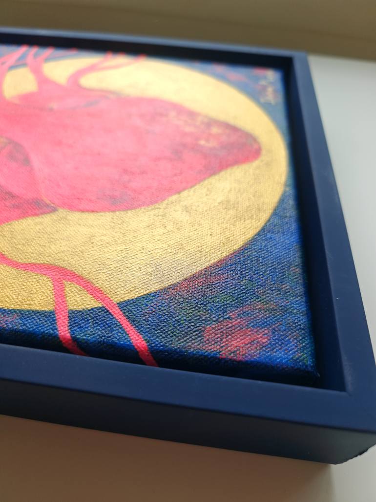 Original Abstract Expressionism Love Painting by Irina Petrova