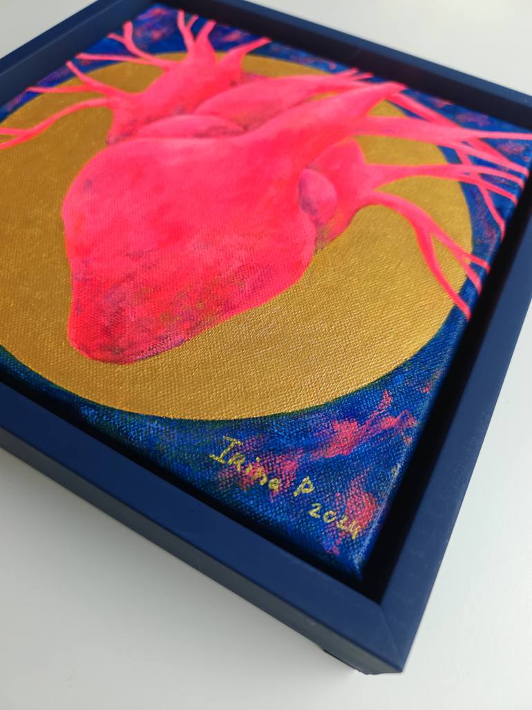Original Abstract Expressionism Love Painting by Irina Petrova