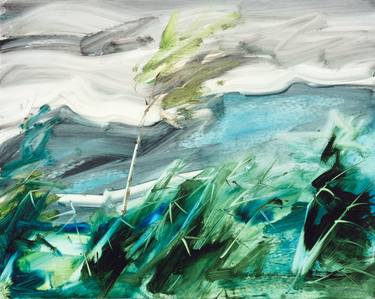 Print of Expressionism Landscape Paintings by Simone Romani