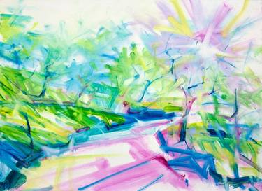 Original Expressionism Landscape Paintings by Simone Romani