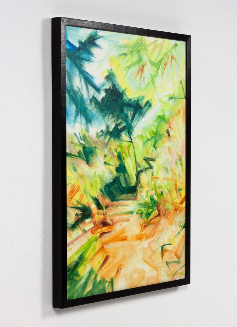 Original Post-impressionism Landscape Painting by Simone Romani