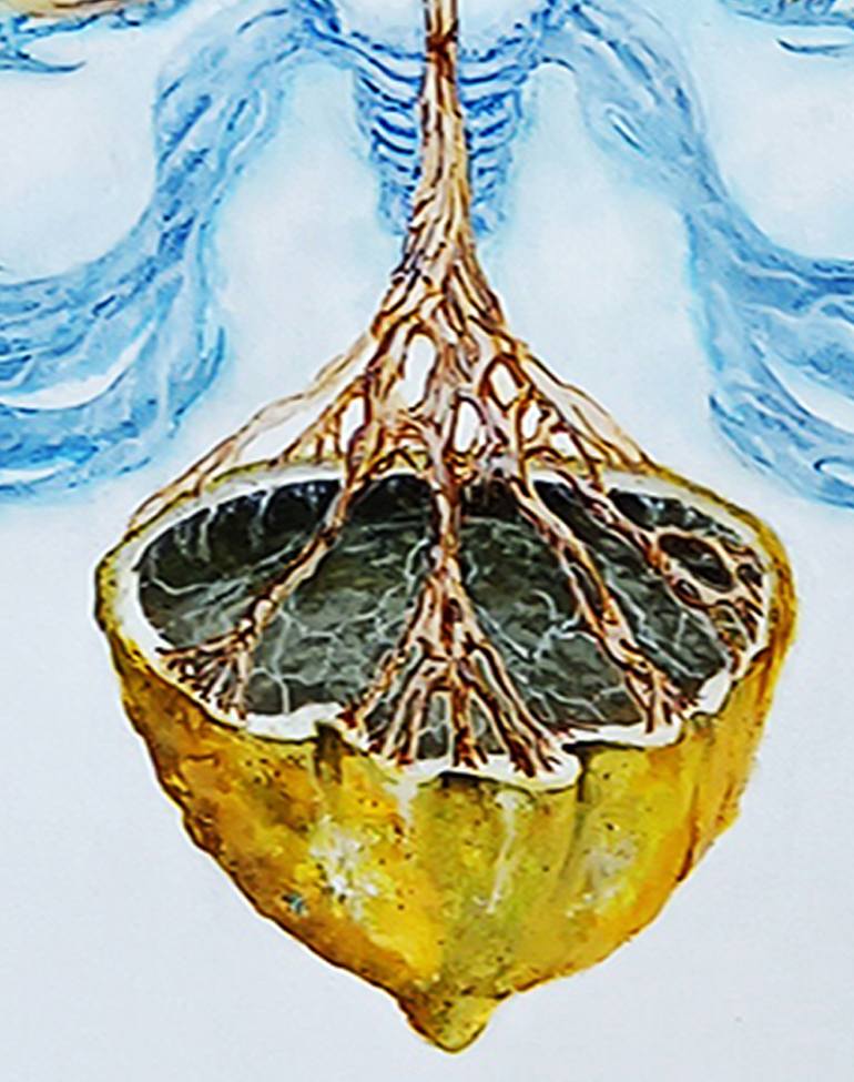 Original Abstract Expressionism Abstract Painting by Ignacio Sanzana