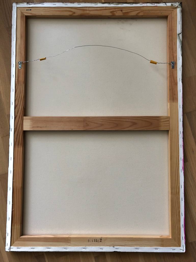 Original Abstract Expressionism People Painting by Galina Sviridenko