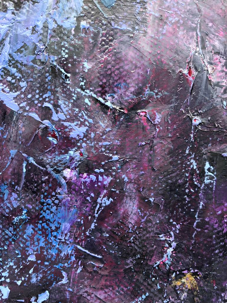 Original Abstract Expressionism People Painting by Galina Sviridenko