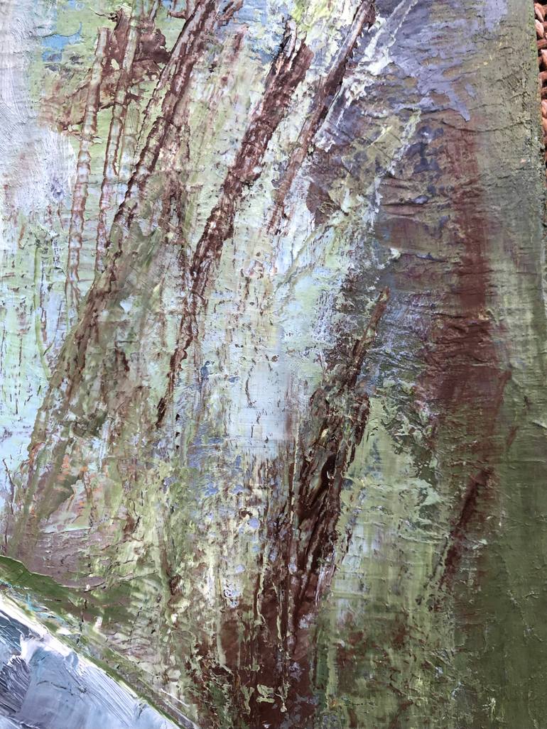 Original Abstract Expressionism People Painting by Galina Sviridenko