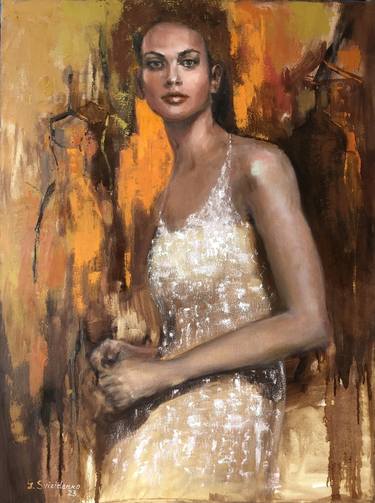 Original Figurative Portrait Paintings by Galina Sviridenko