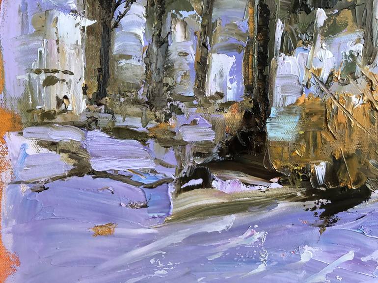 Original Fine Art Landscape Painting by Galina Sviridenko