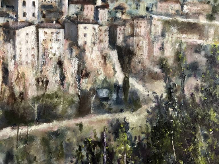 Original Impressionism Landscape Painting by Galina Sviridenko