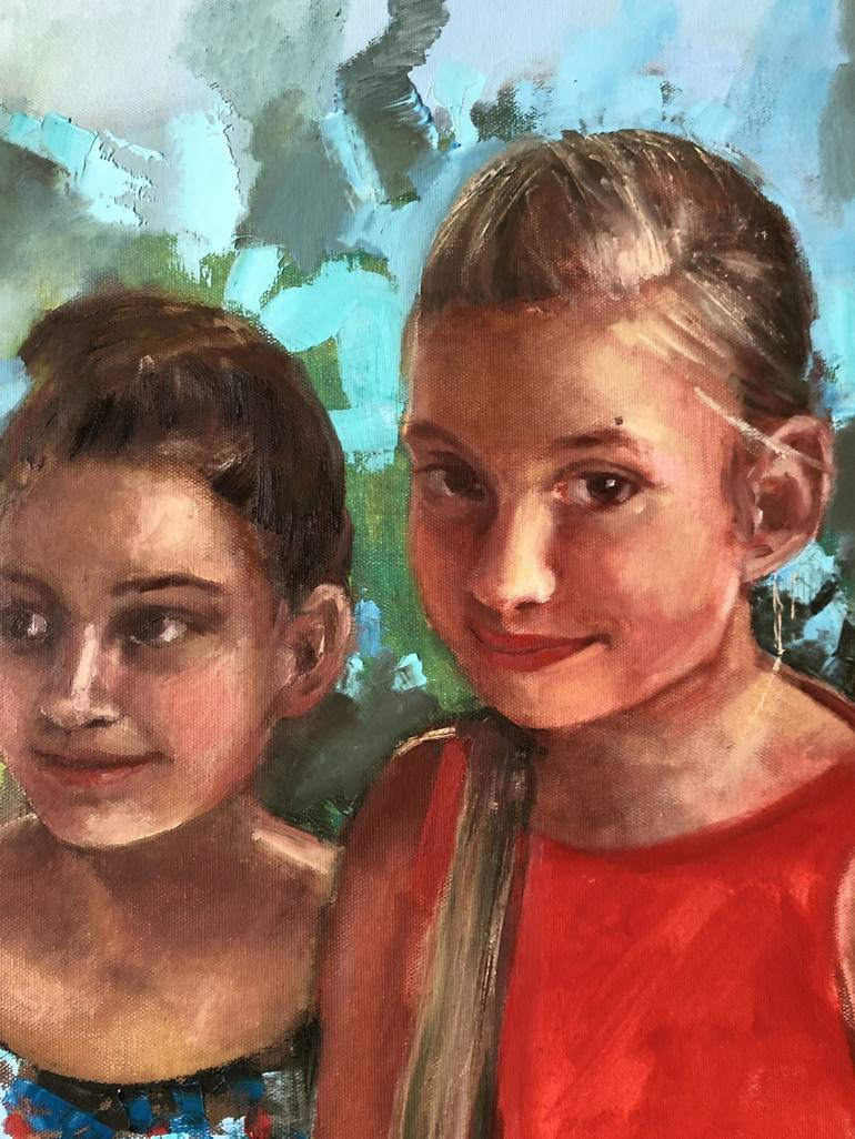 Original Children Painting by Galina Sviridenko