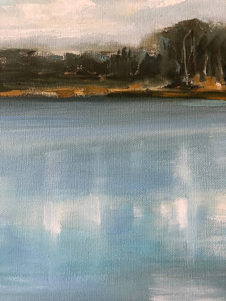 Original Impressionism Landscape Painting by Galina Sviridenko