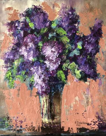 Original Floral Painting by Galina Sviridenko